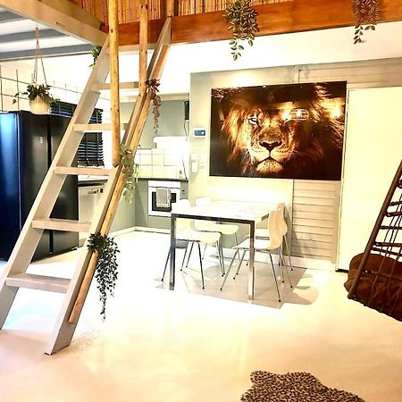 Jungle Style Lodge With Jacuzzi ,Sauna And Garden Near Amsterdam Vijfhuizen Εξωτερικό φωτογραφία